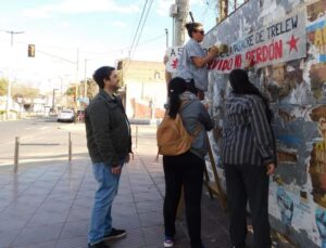 Realizaron Murales En Recuerdo De La Masacre De Trelew En San Lorenzo Y