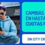 UN GOLAZO: On City Crédito es la forma más simple y rápida de comprar lo que necesites en cuotas fijas y en pesos. Además compras hoy y empezás a pagar recién el mes siguiente.